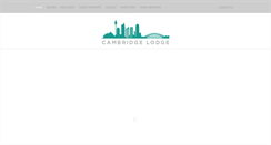 Desktop Screenshot of cambridgelodge.com.au